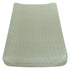 Cotton Muslin Changing Pad Cover Green