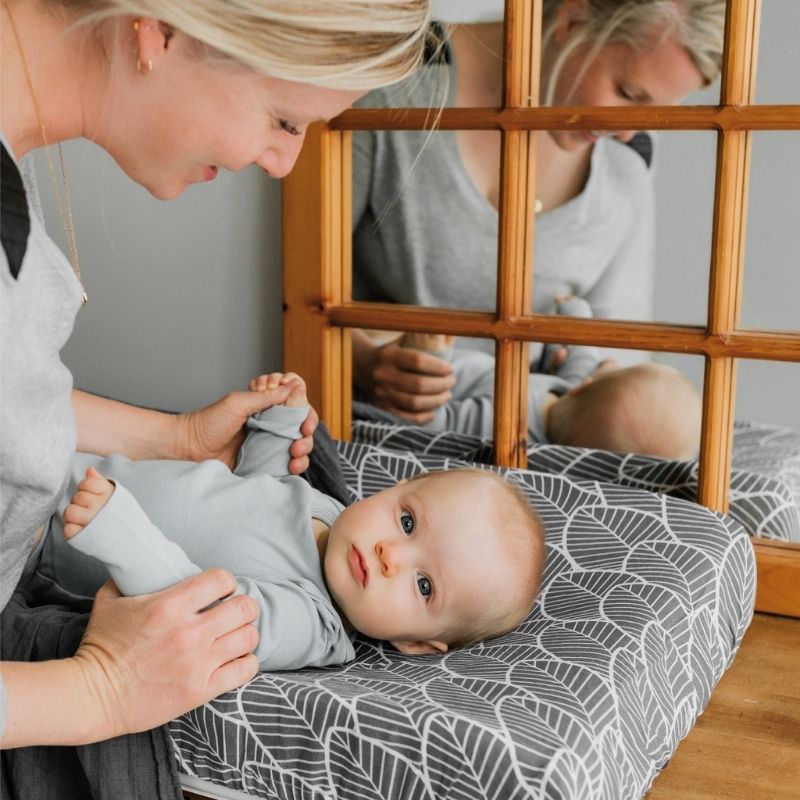 Cotton Muslin Changing Pad Cover