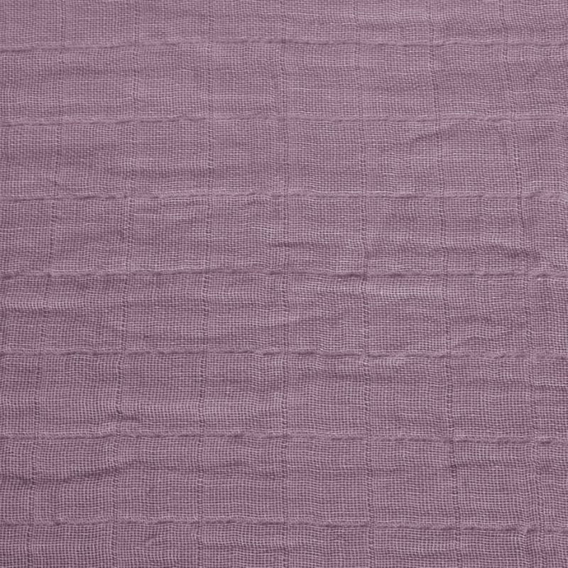 Cotton Muslin Changing Pad Cover Purple