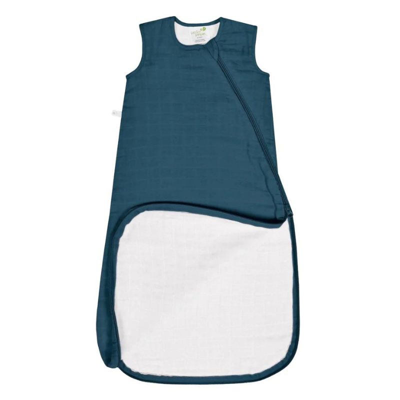 Cotton Muslin Sleep Bag - 0.7 TOG Navy