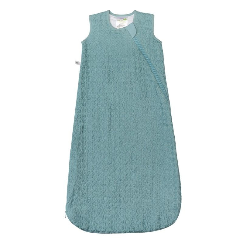 Waffle Muslin Sleepbag - 1.0 TOG Teal
