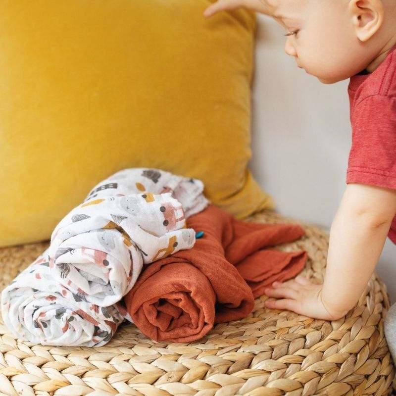 Organic Muslin Swaddle
