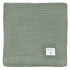 Bamboo Knitted Blanket Green