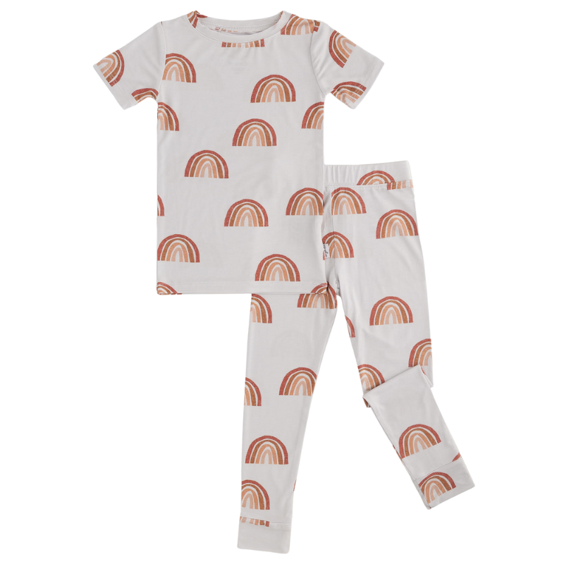 Bamboo Short Sleeve 2-Piece Pajama Set