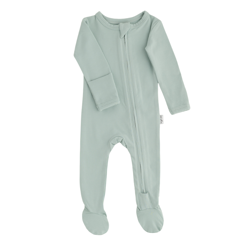Cotton Footed Sleeper - Solids
