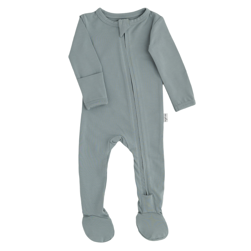 Cotton Footed Sleeper - Solids