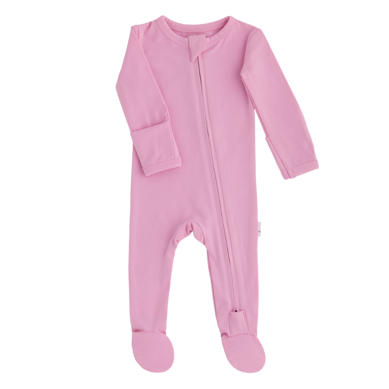 Cotton Footed Sleeper - Solids