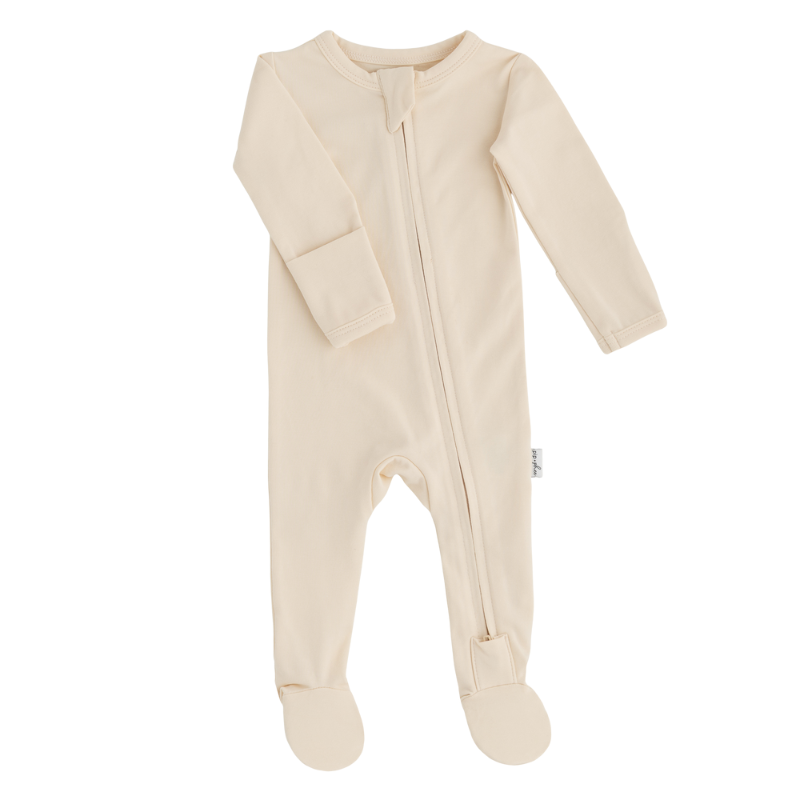 Cotton Footed Sleeper - Solids