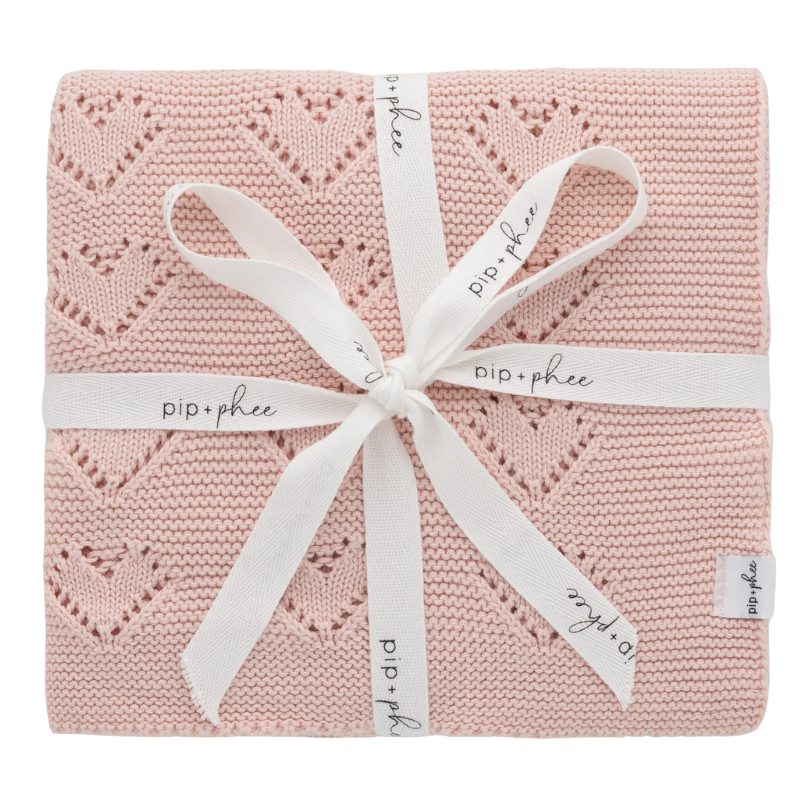 Cotton Knit Baby Blanket