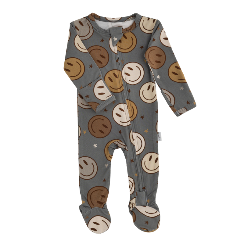 Bamboo Footed Sleepers - Spring Collection