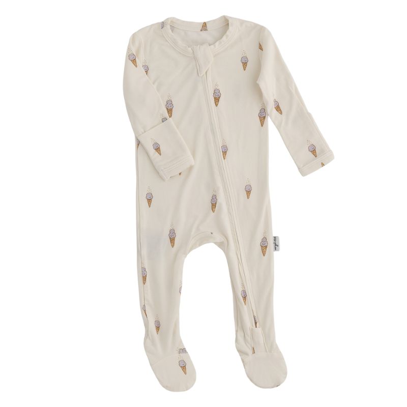 Bamboo Footed Sleepers - Spring Collection