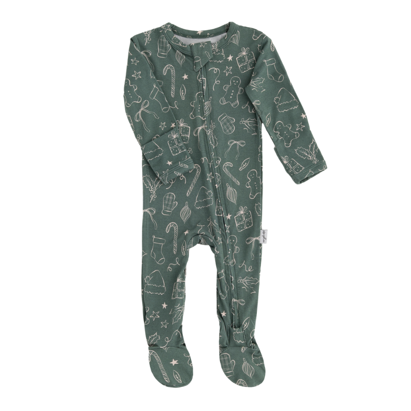 Bamboo Footed Sleepers - Winter Collection