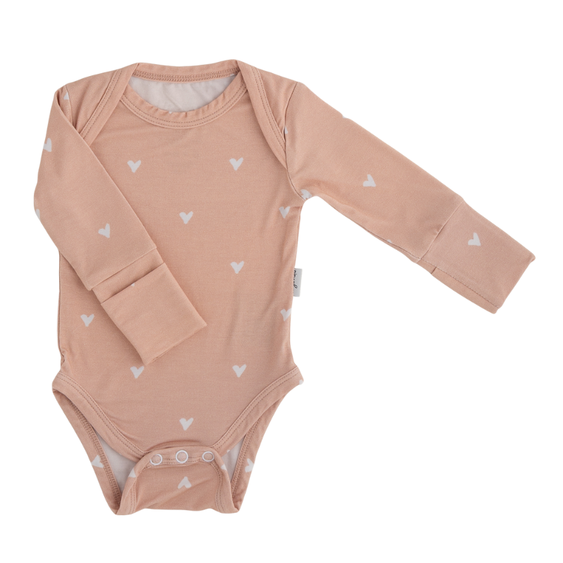 Long Sleeve Bamboo Bodysuit - Prints