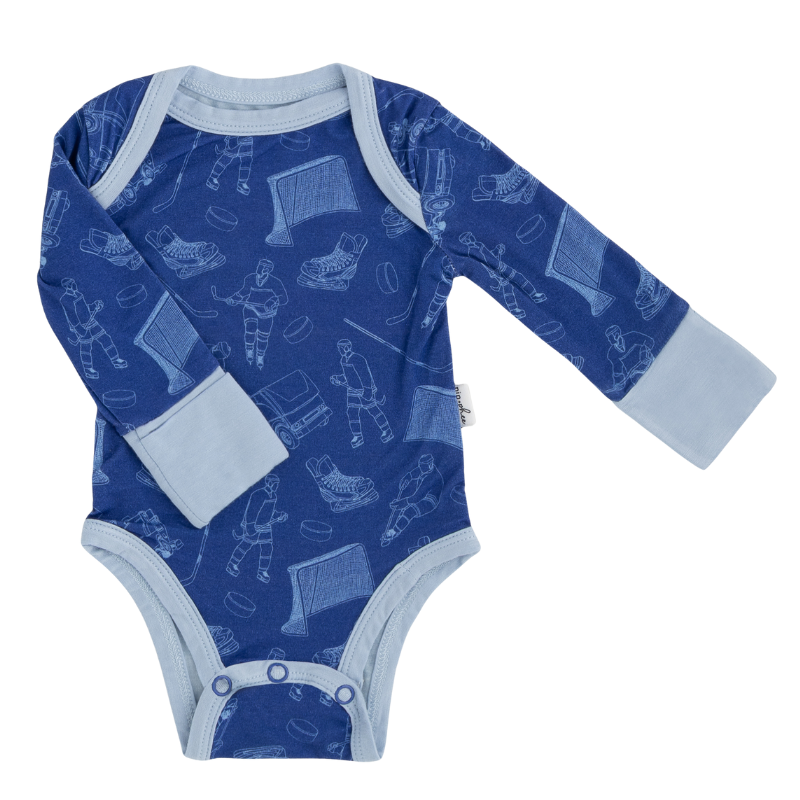 Long Sleeve Bamboo Bodysuit - Prints