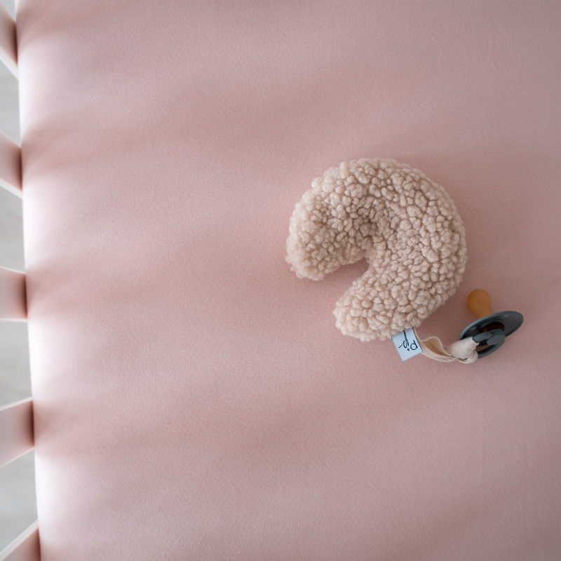 Teddy Moon Pacifier Holder