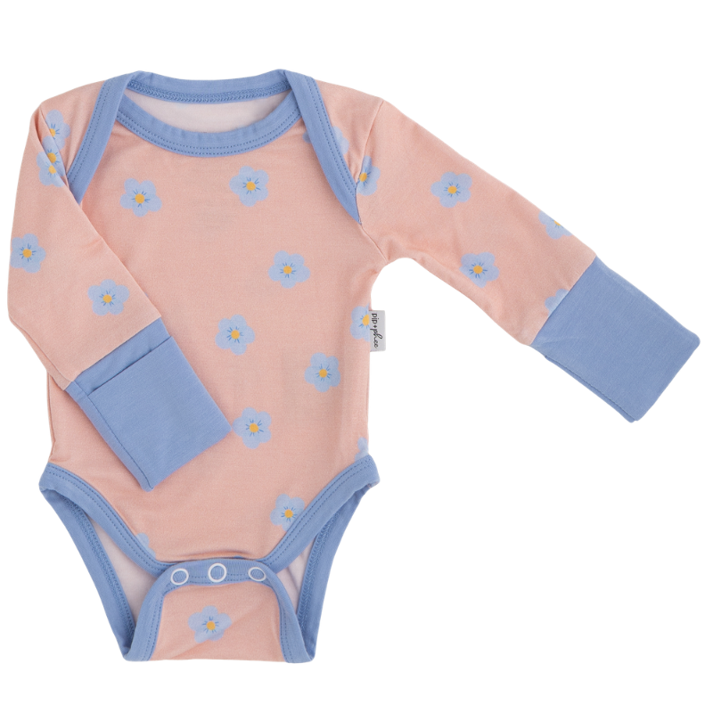 Long Sleeve Bamboo Bodysuit - Prints