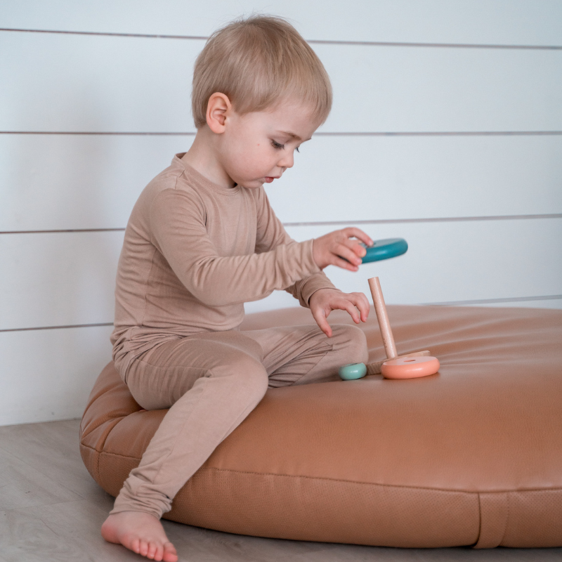 2 Piece Long Sleeve Bamboo Set - Solids (OVERSTOCK)