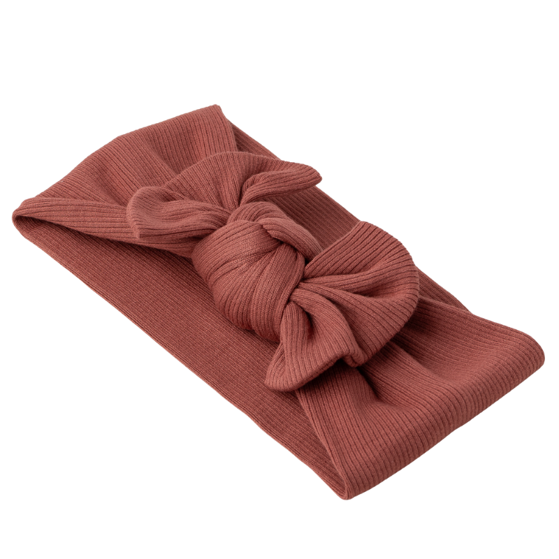 Cotton Ribbed Bows - Solids