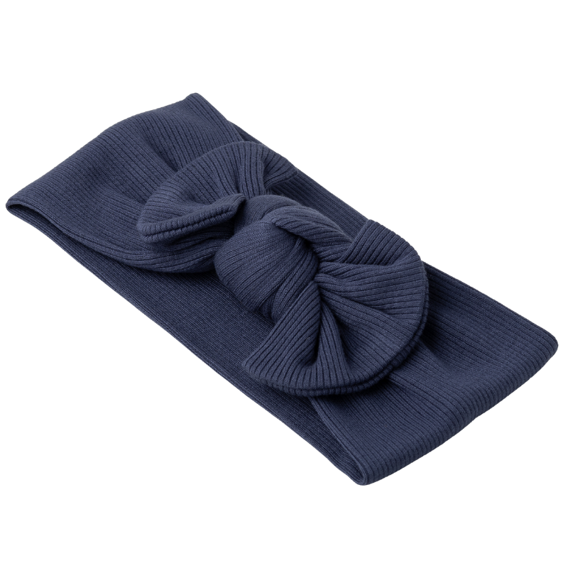 Cotton Ribbed Bows - Solids