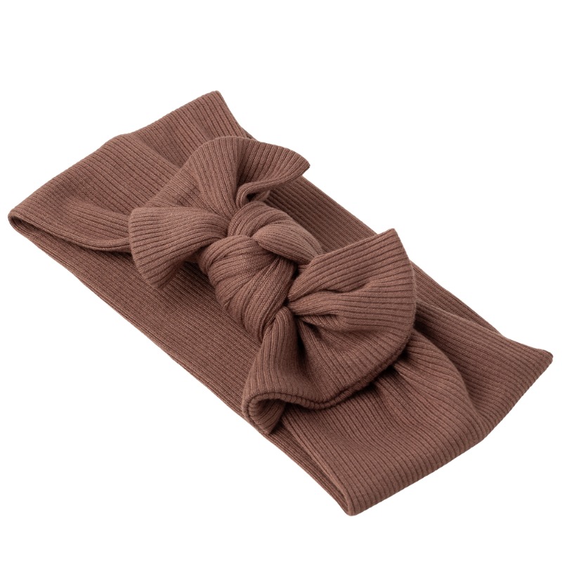 Cotton Ribbed Bows - Solids