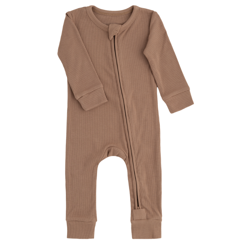 Ribbed Bamboo Footless Sleepers