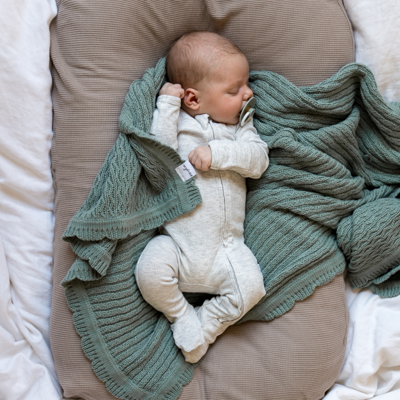 Cotton Ribbed Footed Sleepers - Solids
