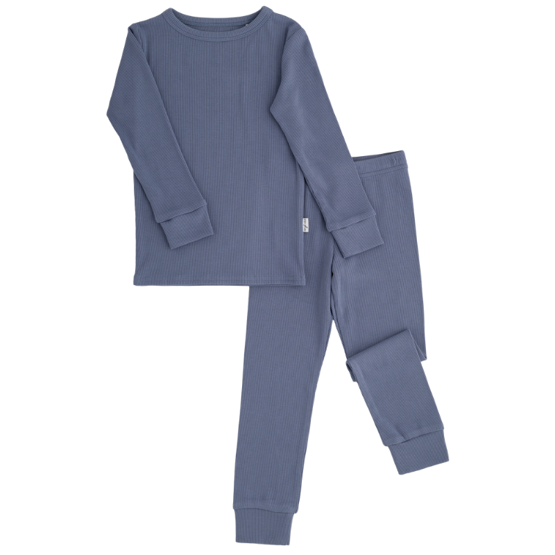 Ribbed 2 Piece Bamboo Set