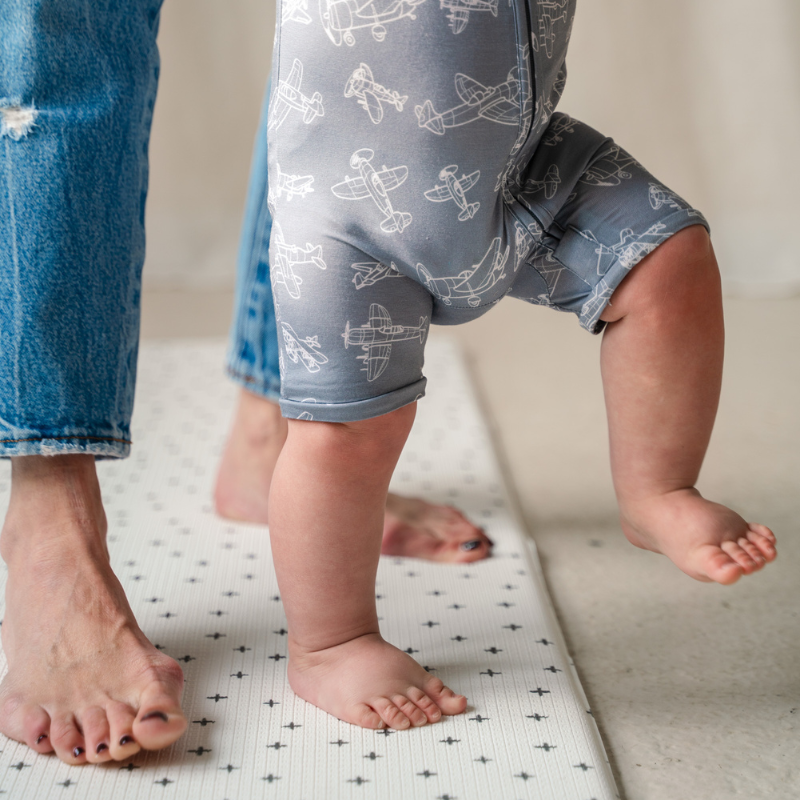 Bamboo Short Sleeve Playsuits - Prints (OVERSTOCK)