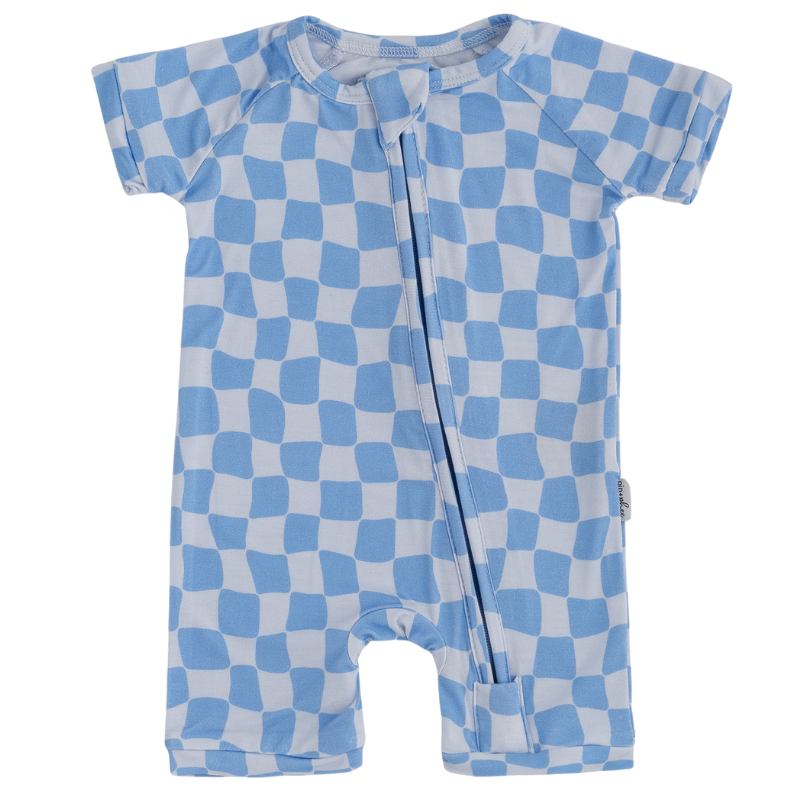 Bamboo Short Sleeve Playsuits