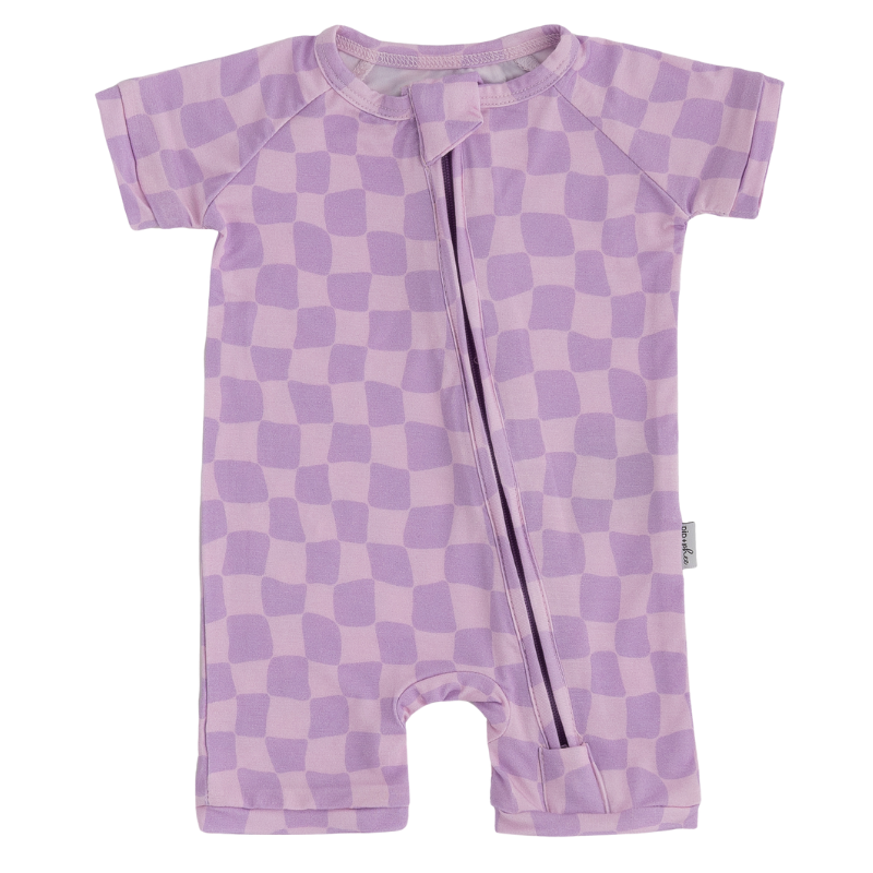 Bamboo Short Sleeve Playsuits - Prints