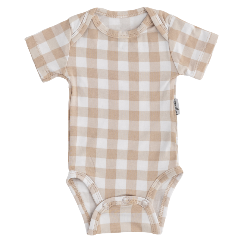 Bamboo Short Sleeve Bodysuits - Prints