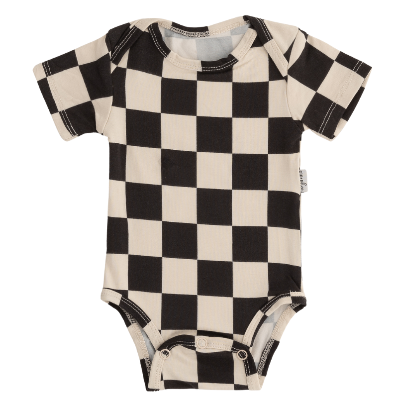 Bamboo Short Sleeve Bodysuits - Prints