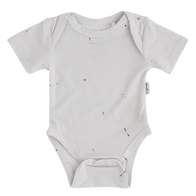 Bamboo Short Sleeve Bodysuits - Prints
