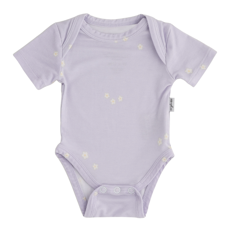 Bamboo Short Sleeve Bodysuits - Prints