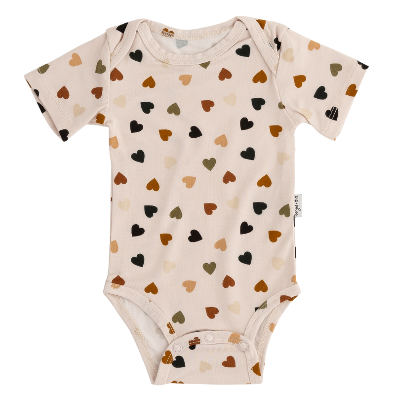 Bamboo Short Sleeve Bodysuits - Prints