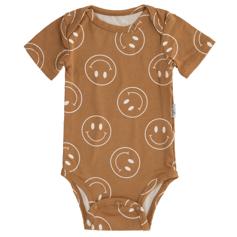 Bamboo Short Sleeve Bodysuits - Prints