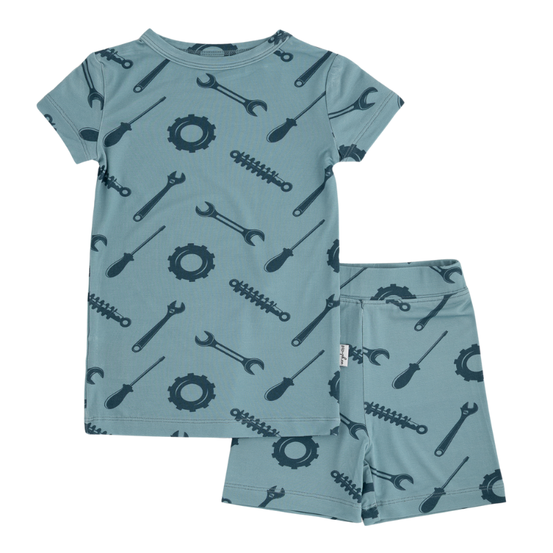 2 Piece Bamboo Short-Sleeve & Short Set