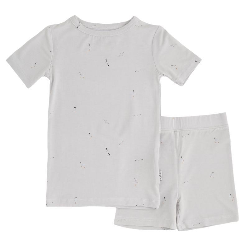 2 Piece Bamboo Short-Sleeve & Short Set