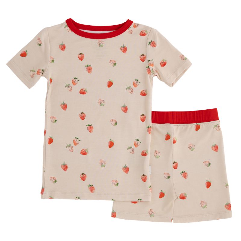 2 Piece Bamboo Short-Sleeve & Short Set