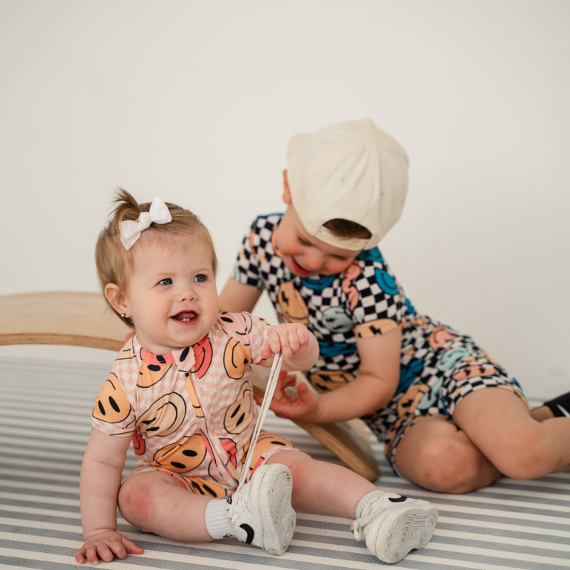 2 Piece Bamboo Short-Sleeve & Short Set