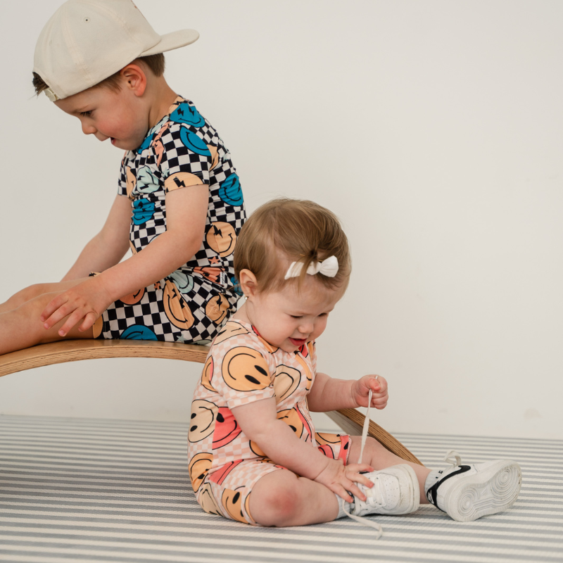 2 Piece Bamboo Short-Sleeve & Short Set