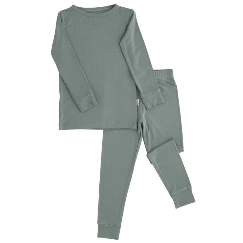 2 Piece Long Sleeve Bamboo Set - Solids