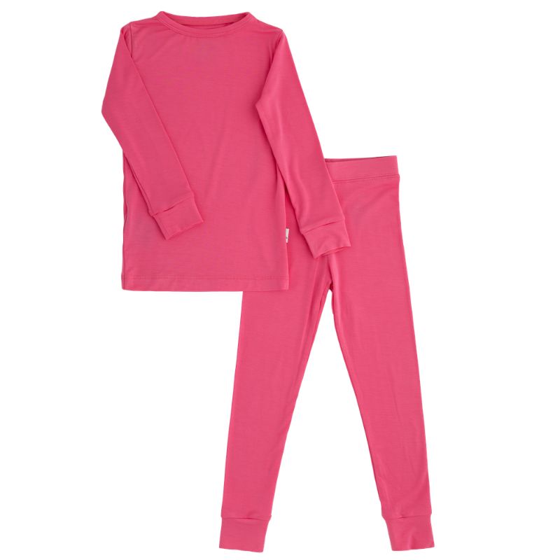 2 Piece Long Sleeve Bamboo Set - Solids