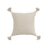 Solid Moroccan Pom Pom Pillow