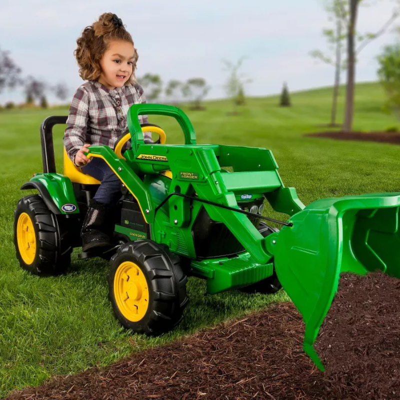 12 Volt Ground Loader With Front Loader