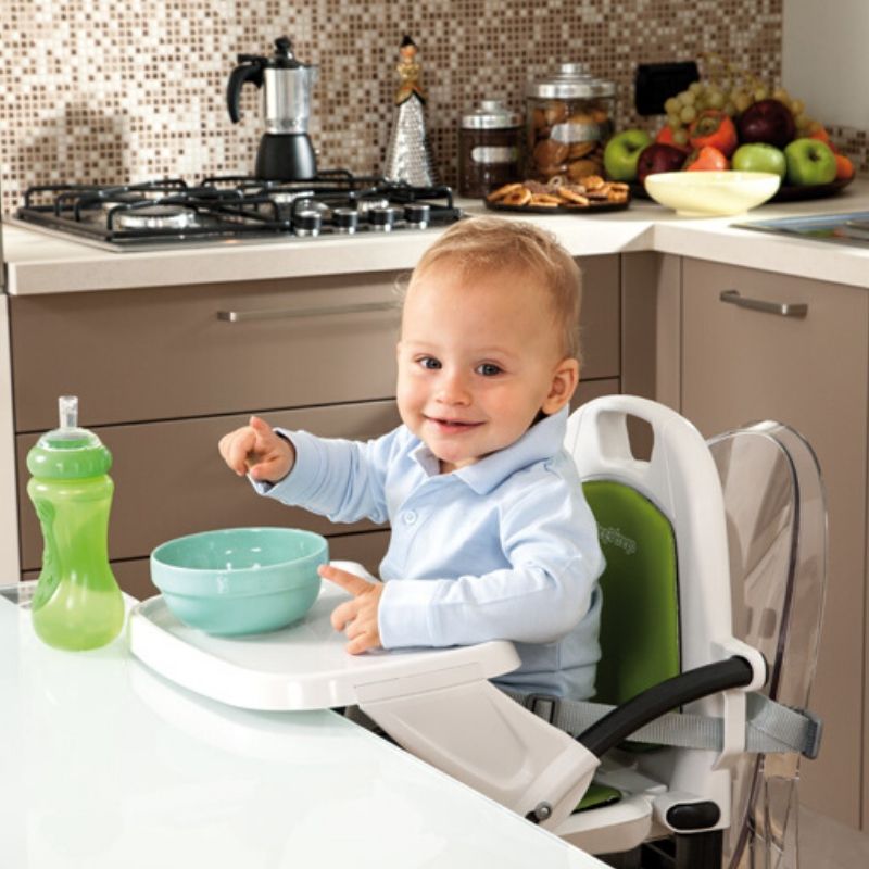 Kitchen booster outlet seat