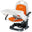 Rialto Folding Booster High Chair Arancia