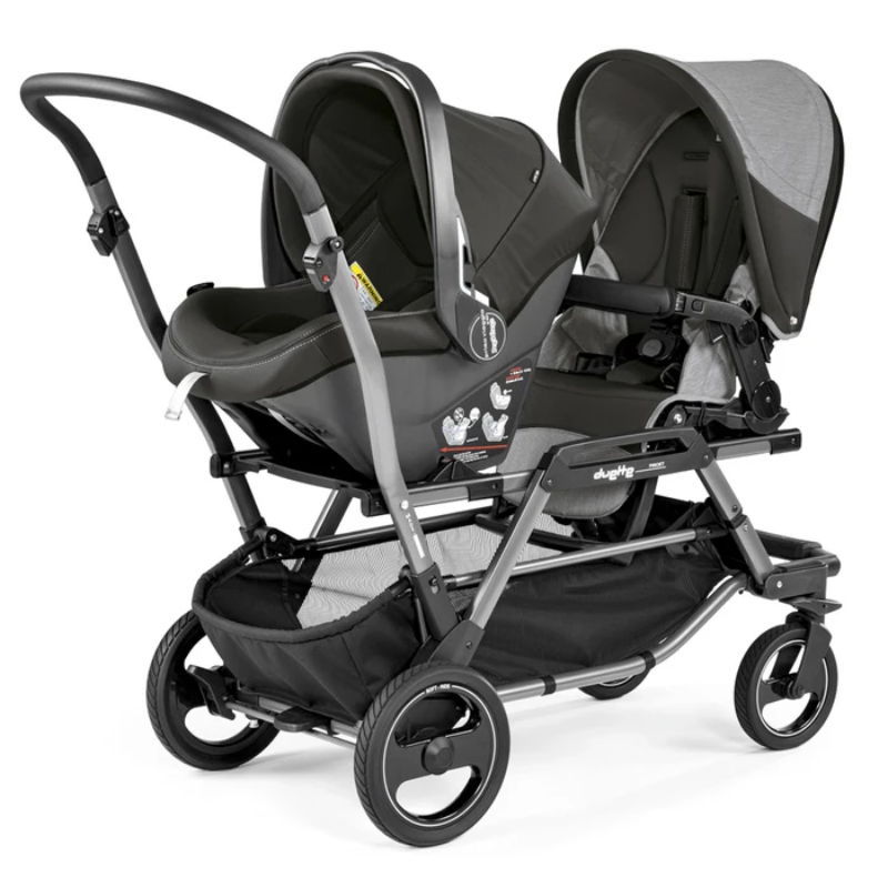 peg perego side by side double stroller Duette Piroet Double Stroller | Snuggle Bugz