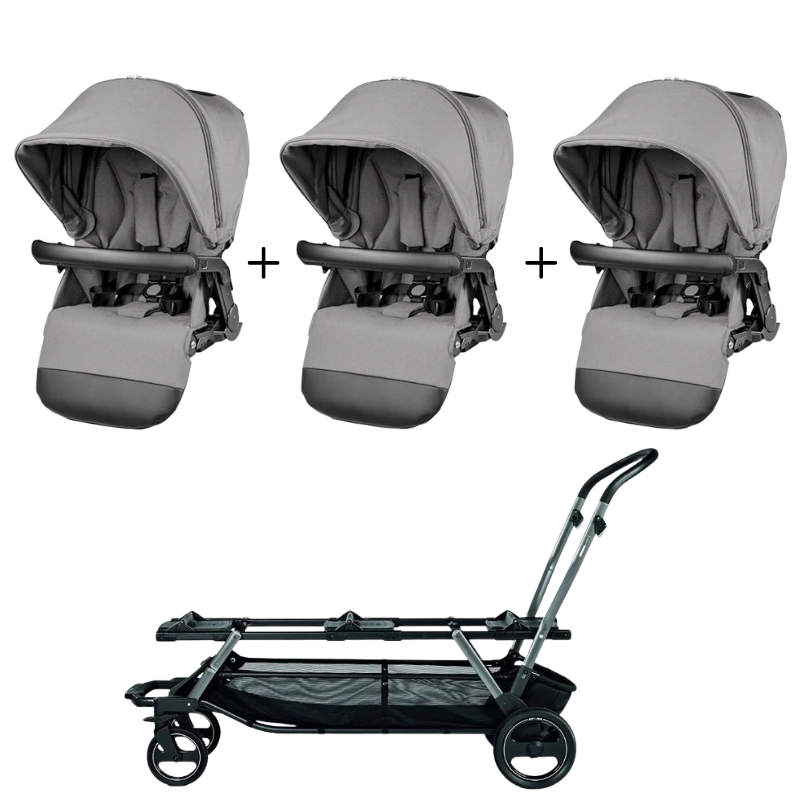 Triplette Chassis with 3 Pop-Up Seats Bundle