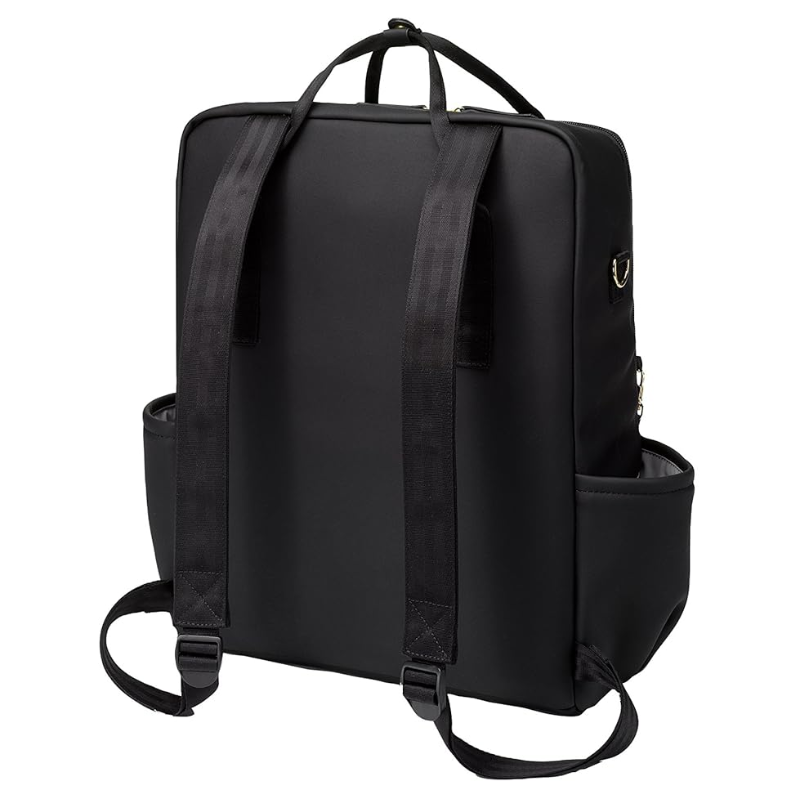 Balance Backpack - Black Matte Leatherette